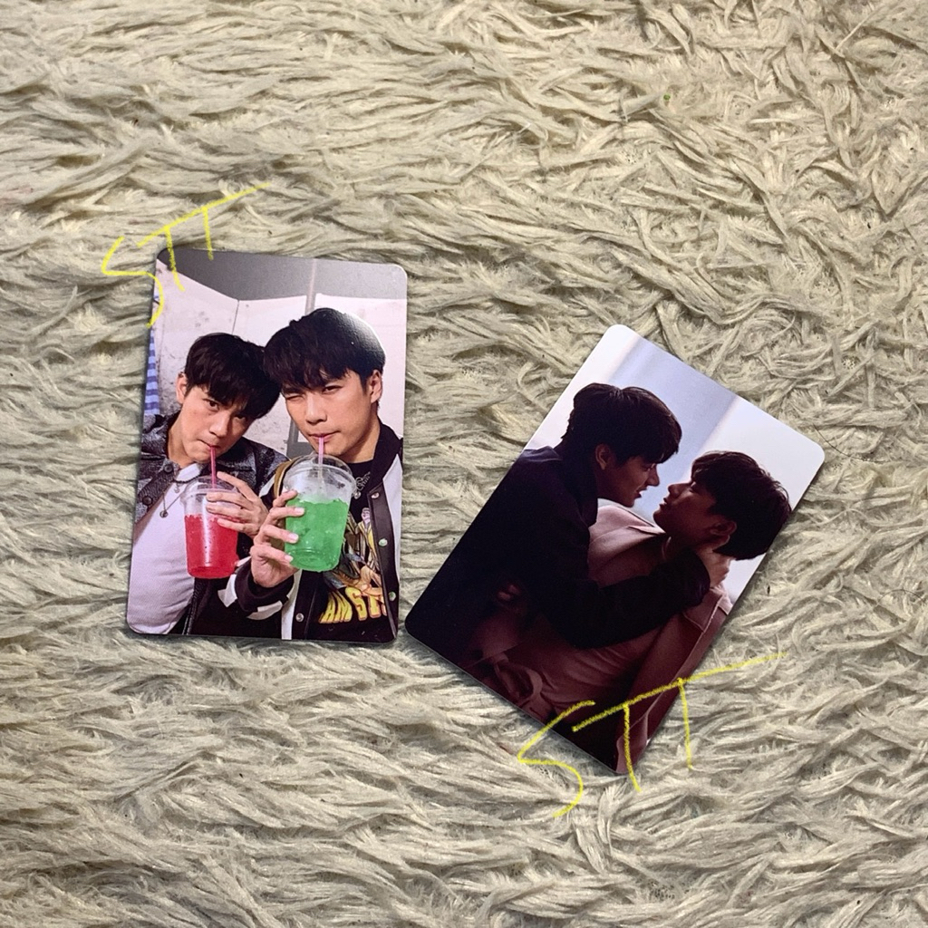 [READY STOCK] OhmNanon Official Photobook ONverse sharing pb only postcard photocard ohm pawat nanon