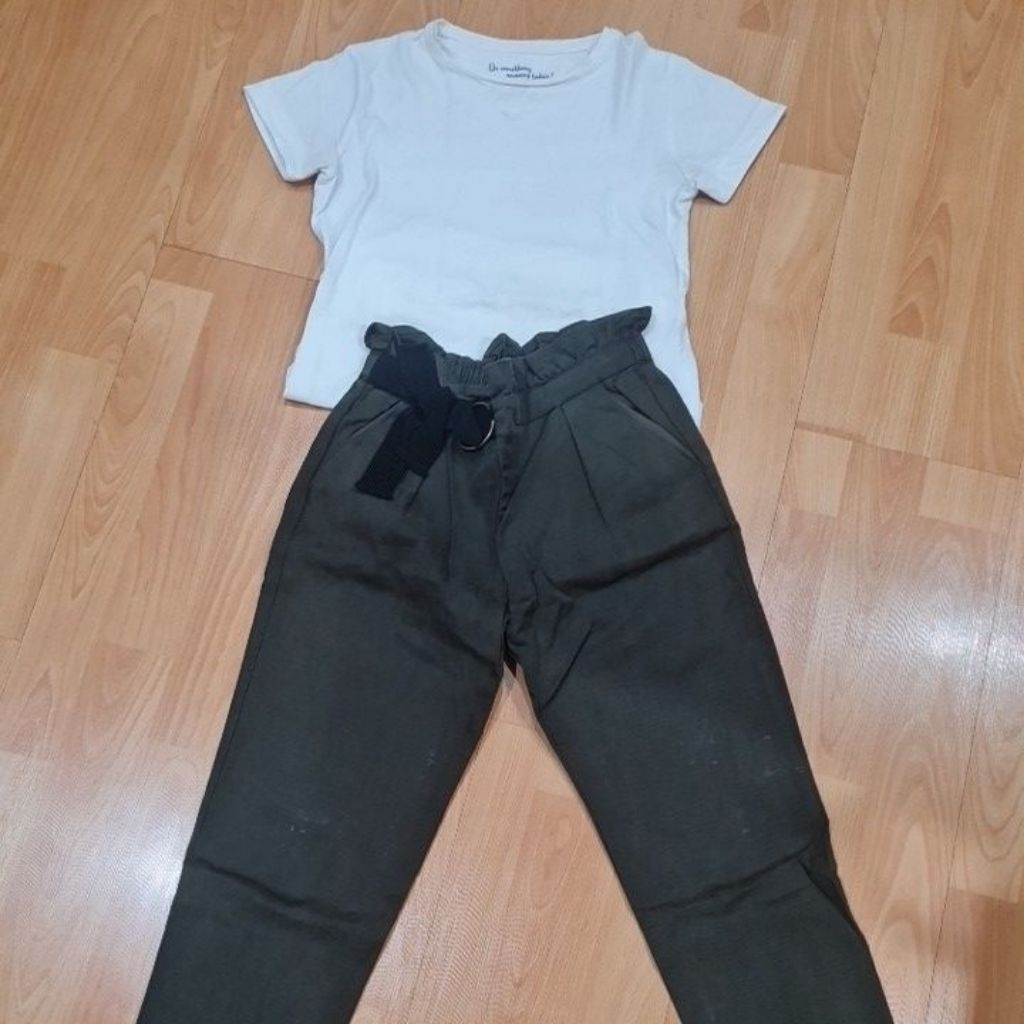PL baju anak perempuan zara top. celpen zara kid. one set umur 7-9 thn