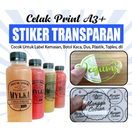 

Cetak Sticker Vinyl Transparant Kiss Cut/Die Cut
