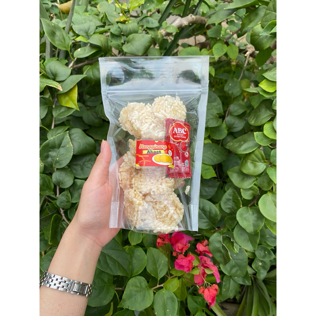 

KERUPUK RENGGINANG TERASI KECIL MATANG ISI 12 Pcs