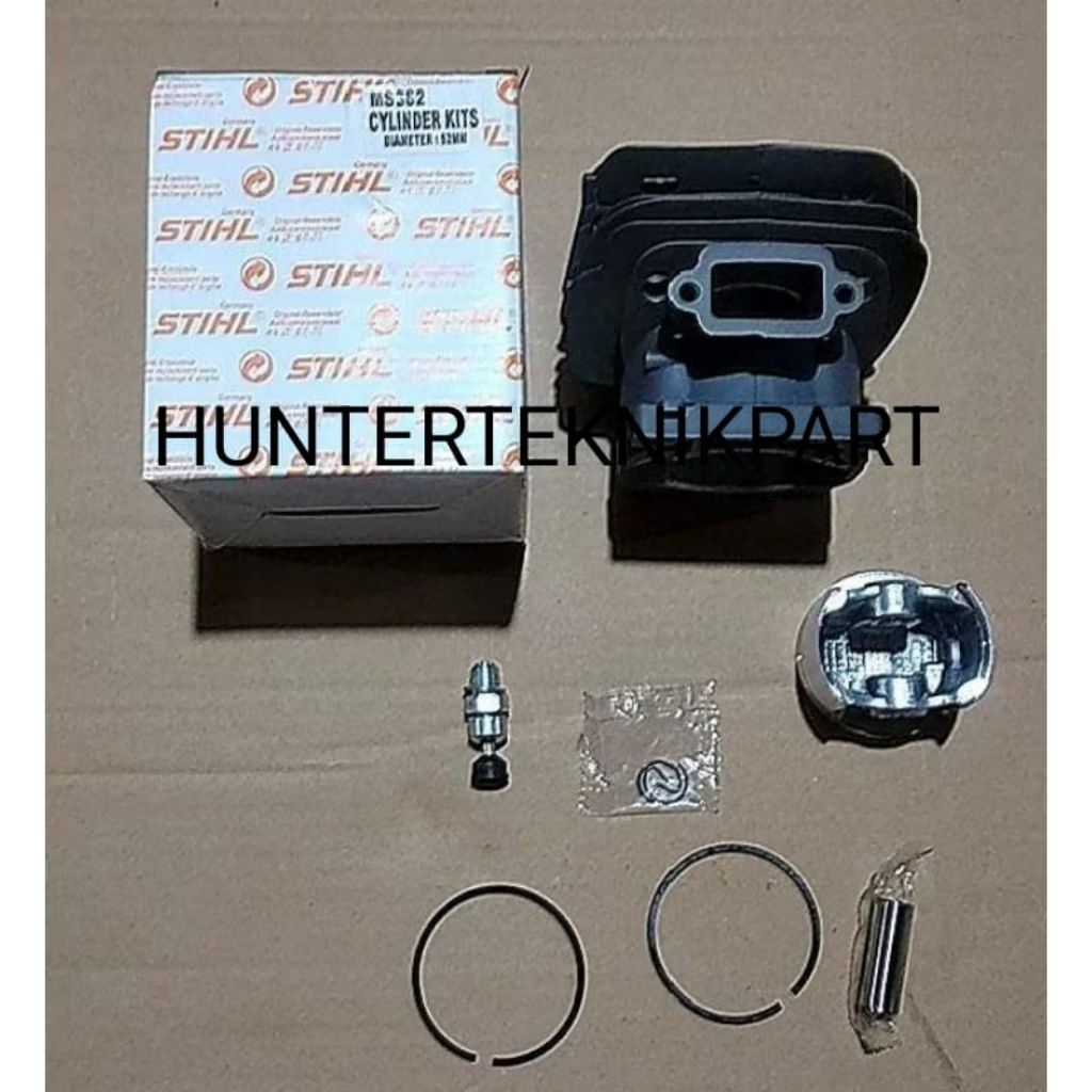 382 CYLINDER BLOCK ASSY STIHL FORING BLOCK MS 382 STIHL KOMPLIT CHAINSAW 382