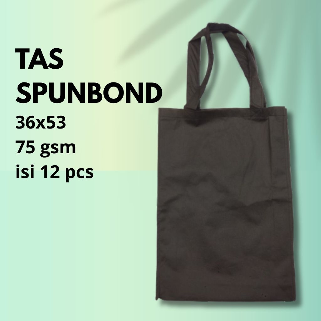 Tas Belanja Murah Besar Tas Spunbond Ukuran Besar (isi 12 pcs) 75 gsm