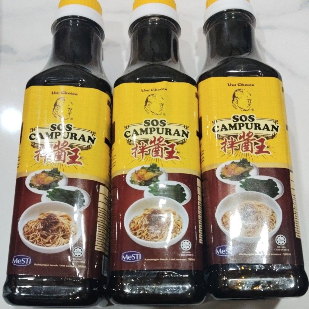 

sos campuran uni choice 360 ml