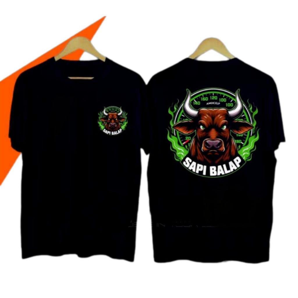 KAOS TSHIRT SAPI BALAP//TSHIRT NEW