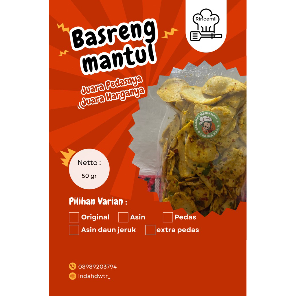 

basreng /baso goreng rasa ikan gurih ,renyah