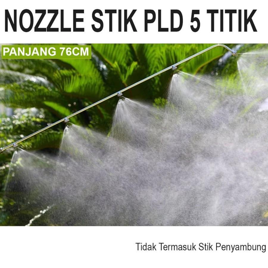 Nozzle Stik PLD 5 TITIK Untuk Semprot Hama Dan Semprotan Elektrik