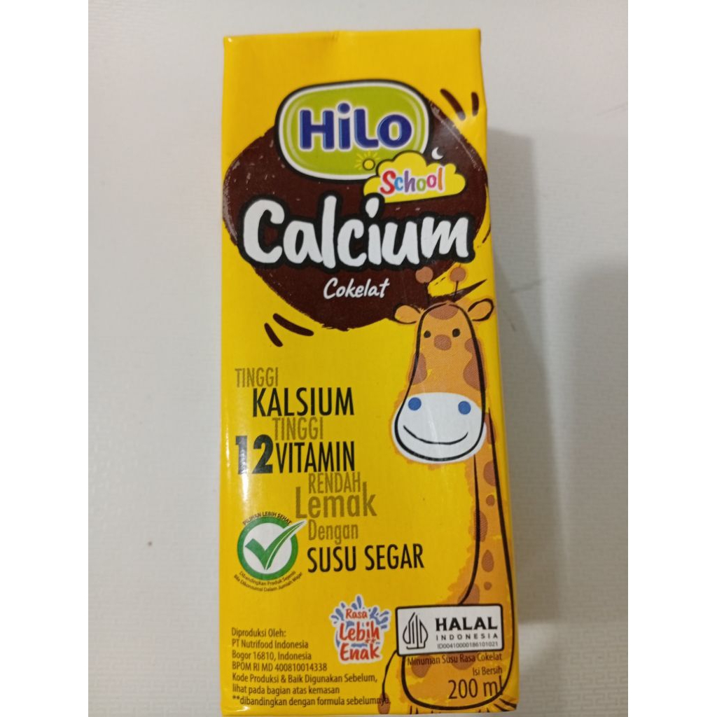 Hilo School Calcium Chocolate 200ml