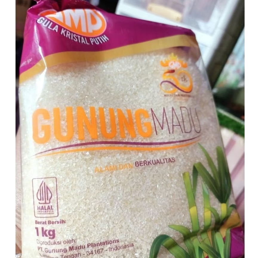 

PROMO GMP 1Kg Gula Pasir Kristal Premium Kemasan
