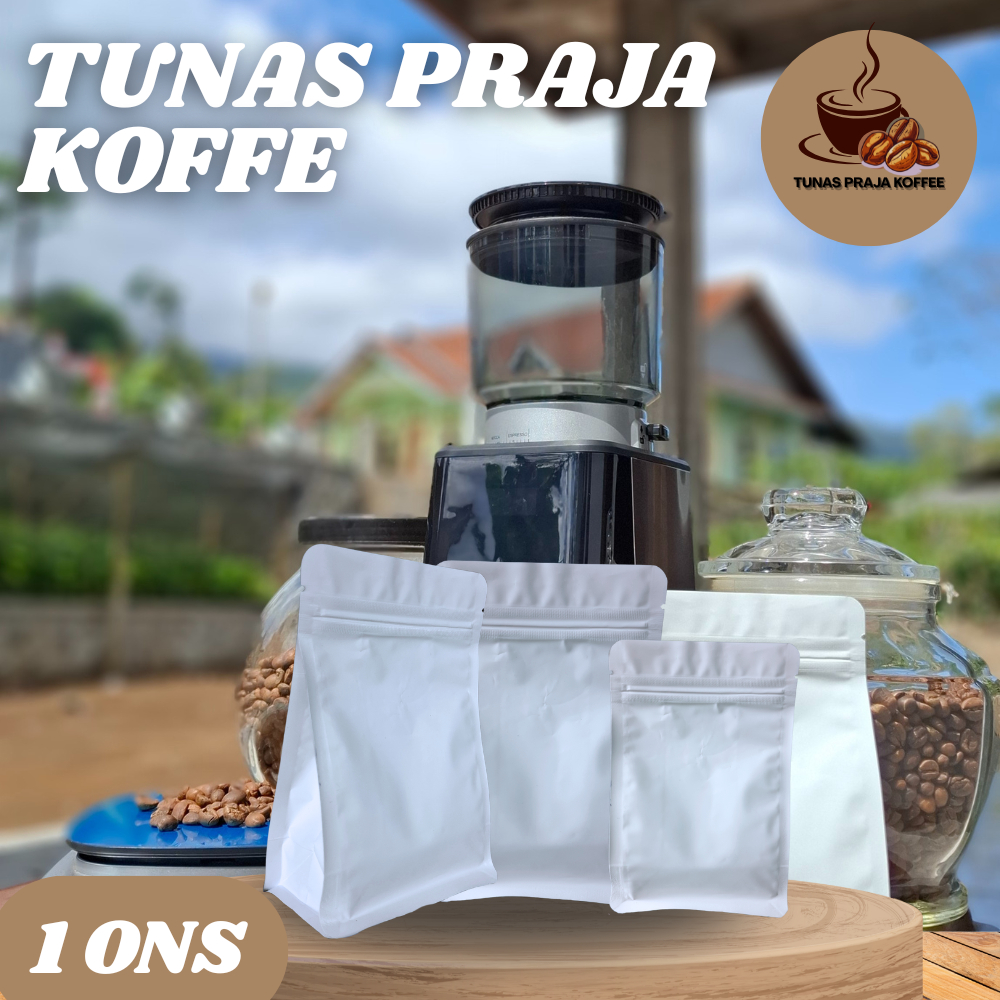 

TUNAS PRAJA KOFFE kopi robusta murni 100% berkualitas