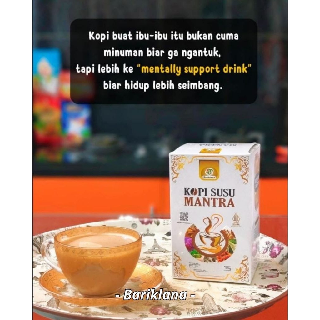 

Kopi Mantra Mantap Terasa Kopi Herbal Bariklana