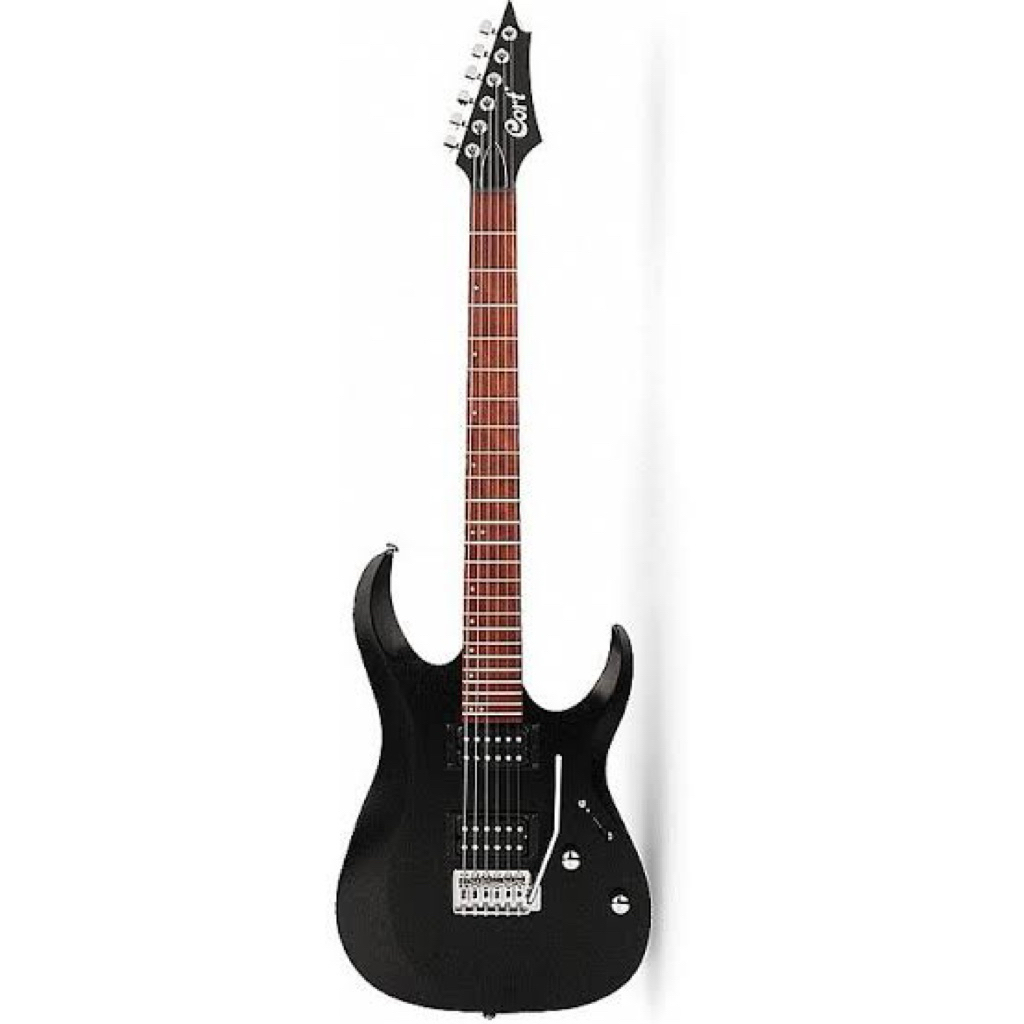 Cort X100 OPBK Open Pore Black Electric Guitar
