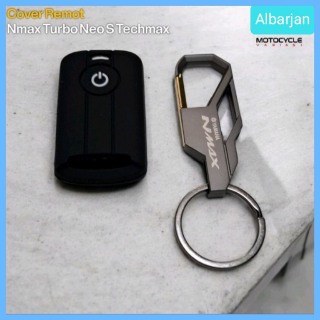 Gantungan Kunci Motor NMAX dan Cover Remote NMAX Turbo