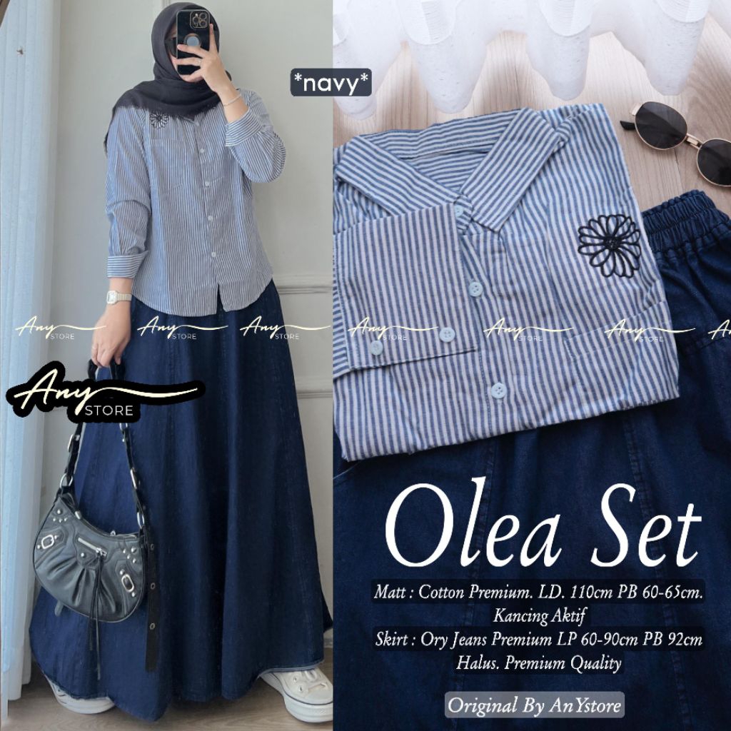 (Restock) Olea set ORI ANY / vinca set/ Talia set by N&D// set dress+outer