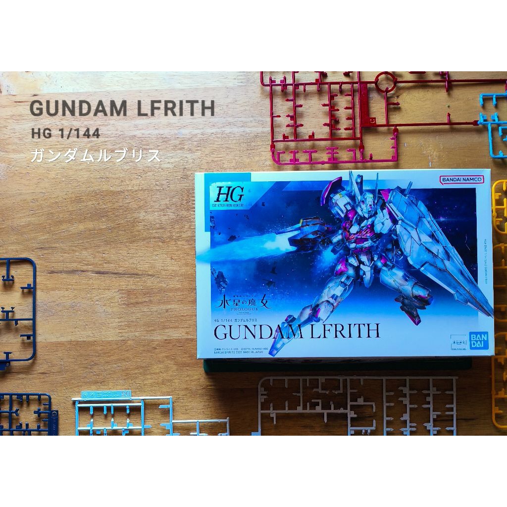 HG Gundam LFRITH Bandai / 1/144 Hg ( Sudah Dirakit )