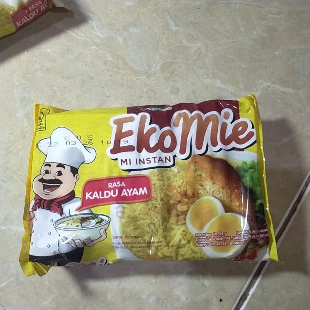 

ekomie mi instan rasa kaldu ayam 55 gr