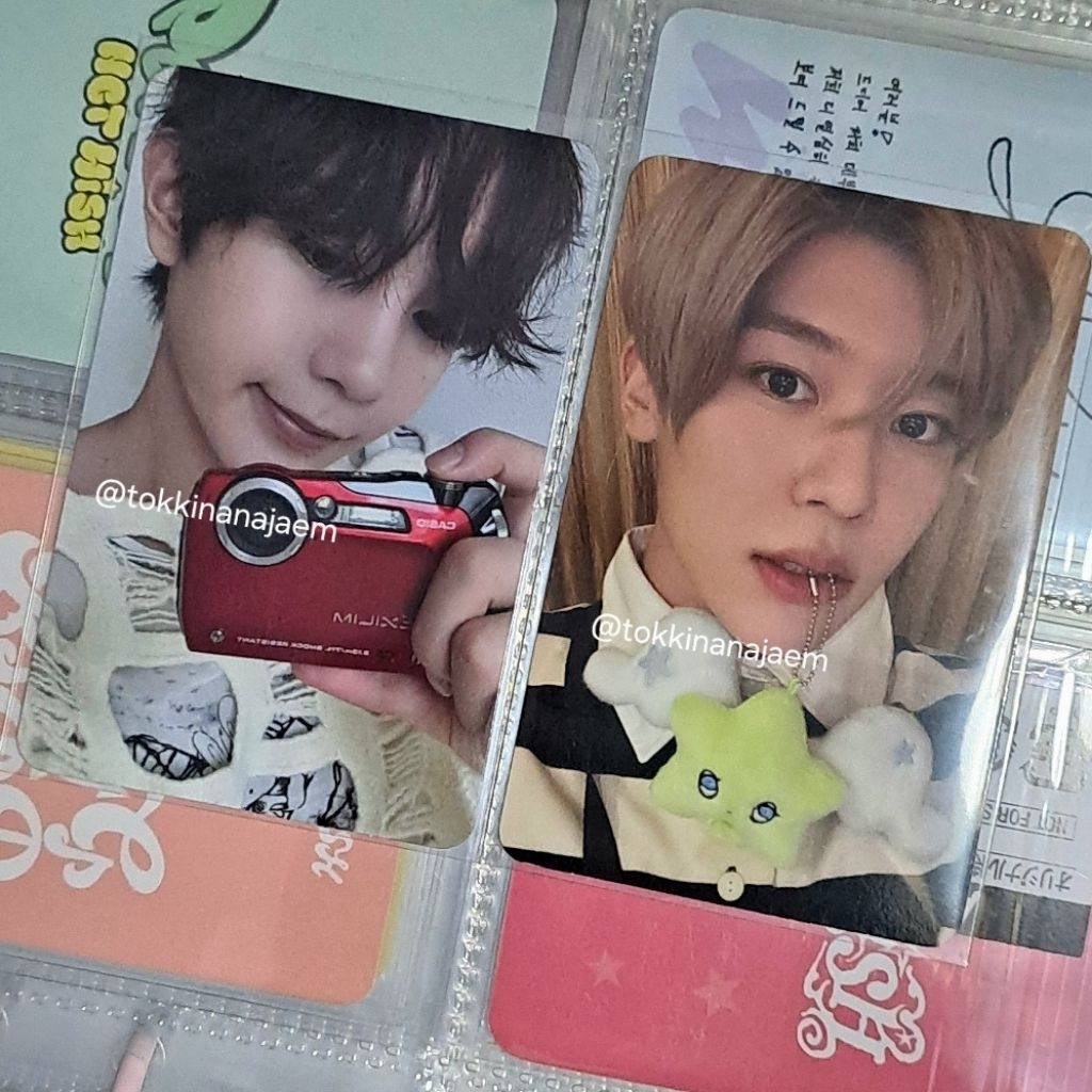 WTS Photocard NCT Wish (Sion & Ryo)