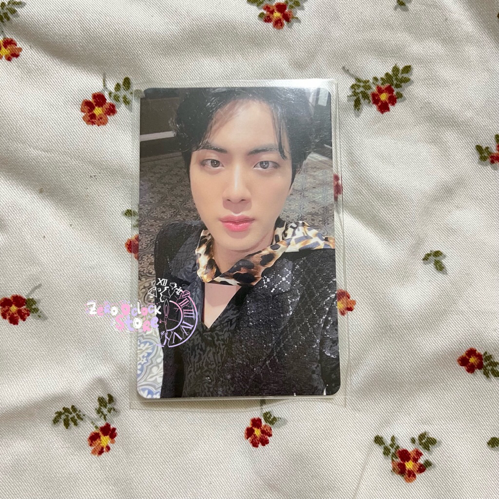 [Ready Stock] Official Photocard BTS Jin Memories 2020 Bluray