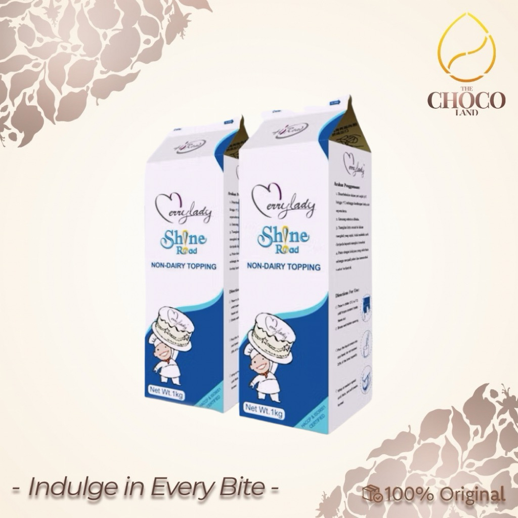 

Shine Road Non-Dairy Toppping 1kg - Whipping Cream Vegan