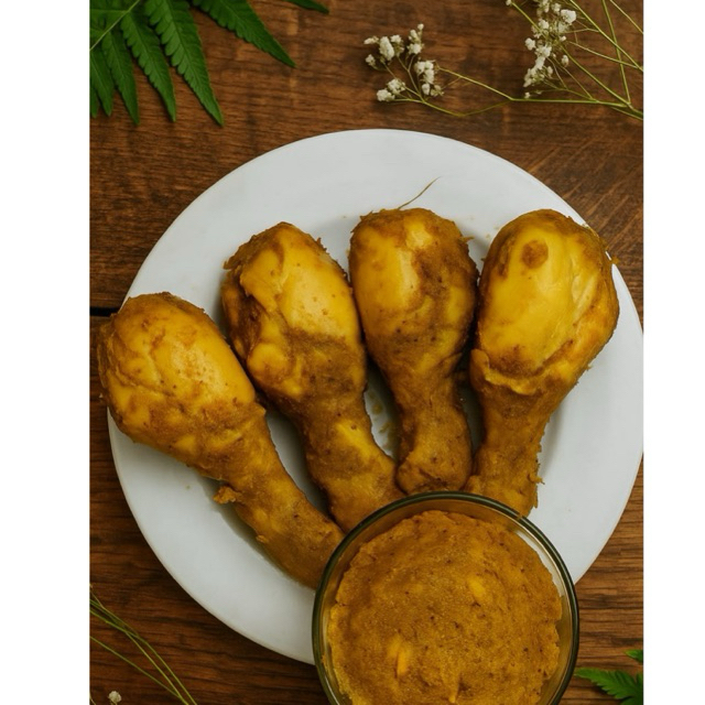 

AYAM GORENG LENGKUAS PAHA PENTUNG ISI 4