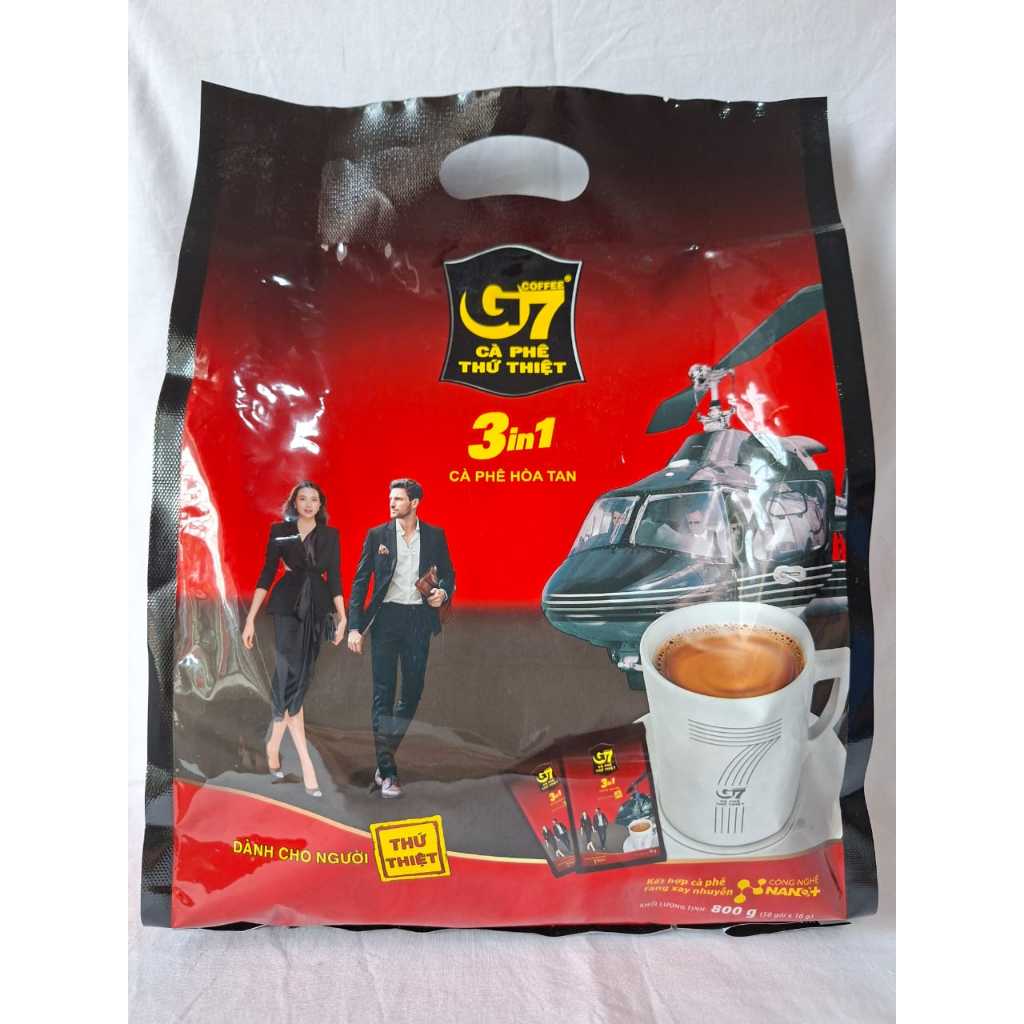 

Trung Nguyen Legend instant coffee G7 3in1 pouch bungkus - (20pack x 16g) 320g | (50pack x 16g) 850g kopi saset instant premium vietnam