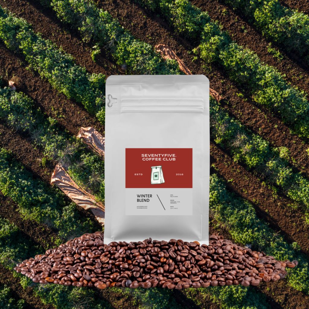 BIJI KOPI BUBUK KOPI WINTER BLEND 30% ARABICA 70% ROBUSTA 1 KG Arabika Robusta Blend