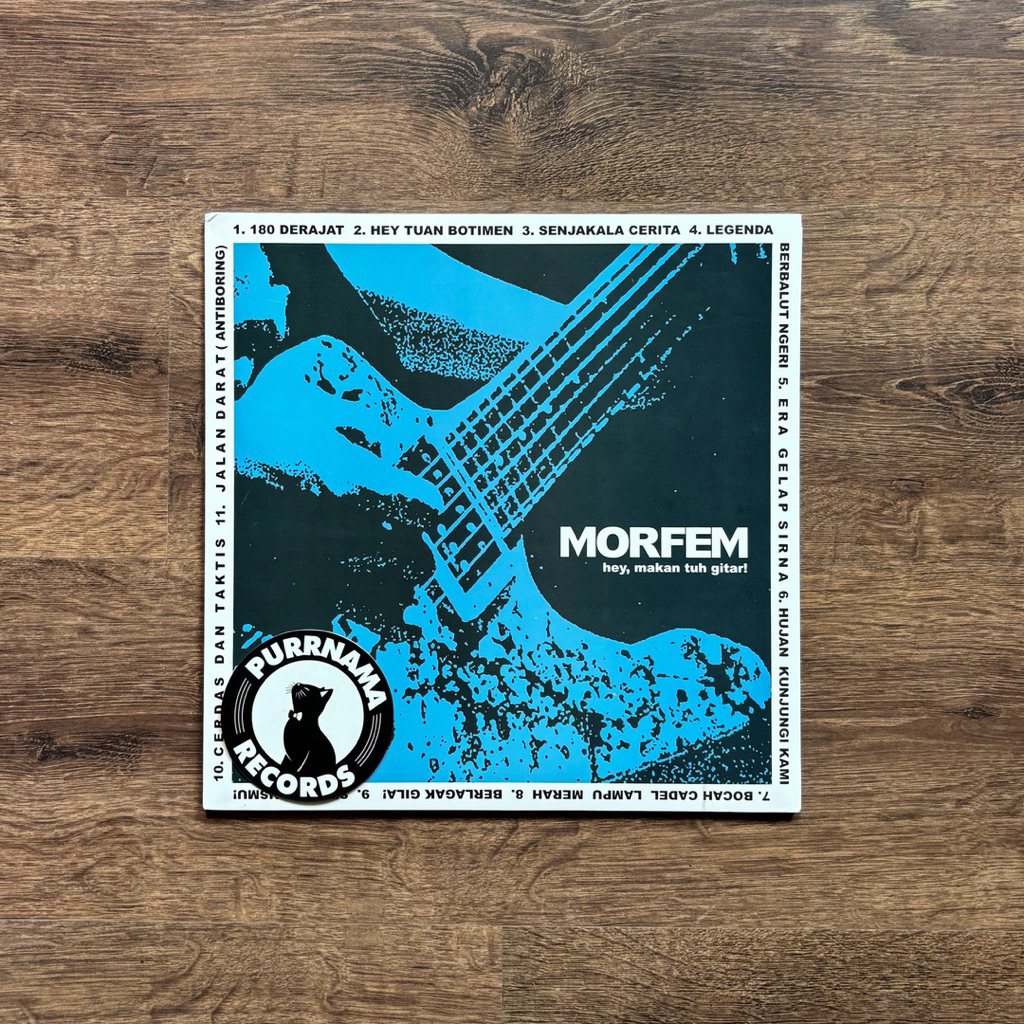 Vinyl | Piringan Hitam MORFEM - HEY, MAKAN TUH GITAR.