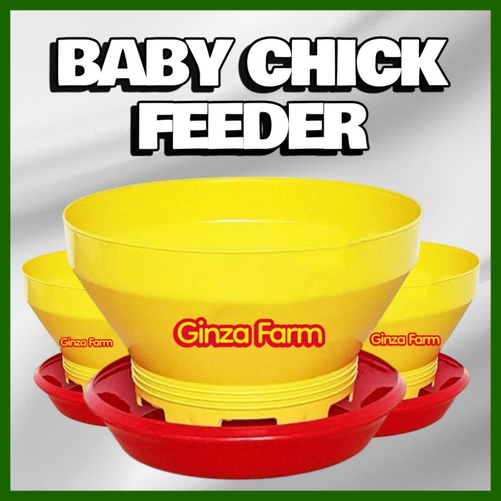 BABY CHICK FEEDER/TEMPAT PAKAN AYAM/PERALATAN TERNAK AYAM & UNGGAS.