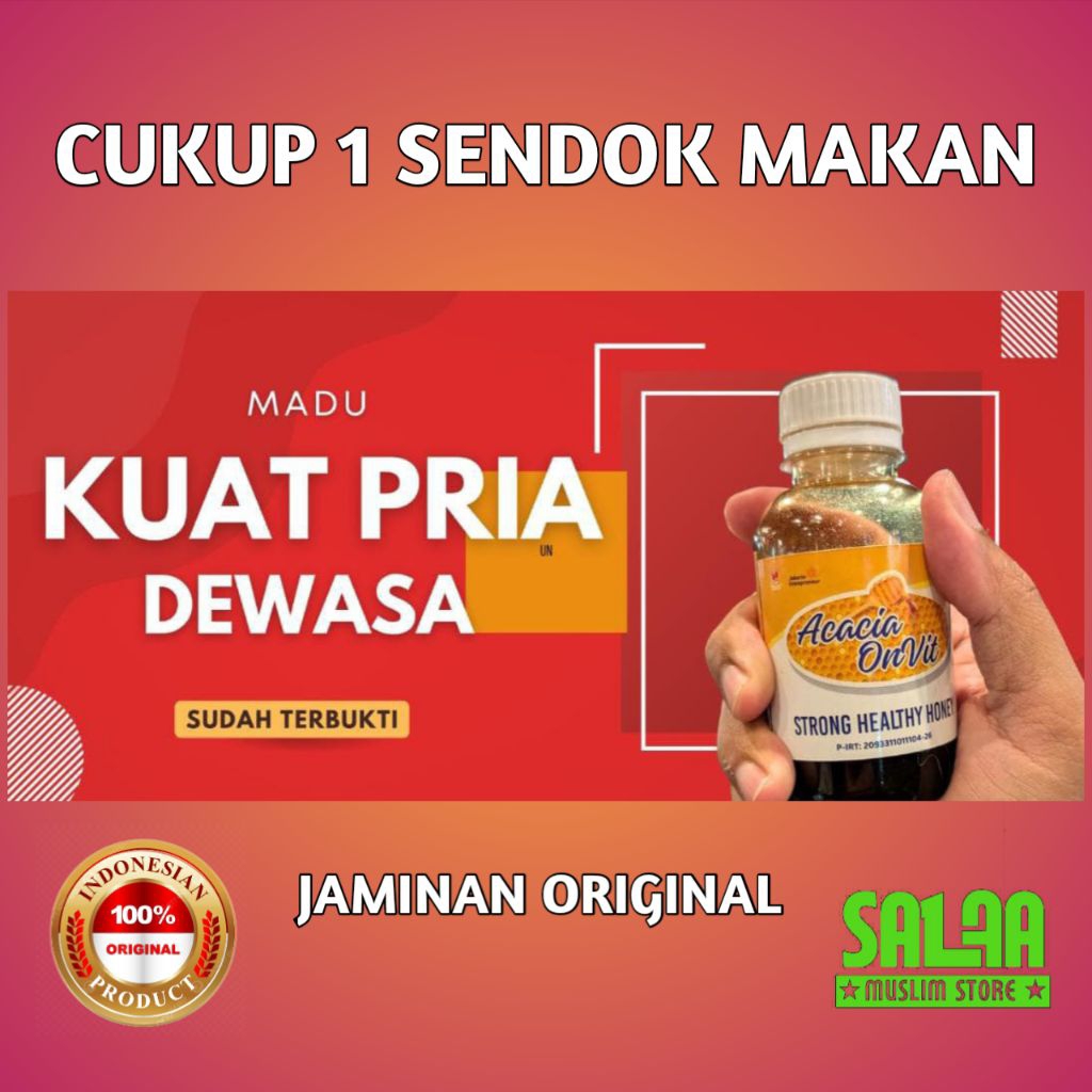 

Madu Acacia onVIT strong healthy honey (madu stamina pria)