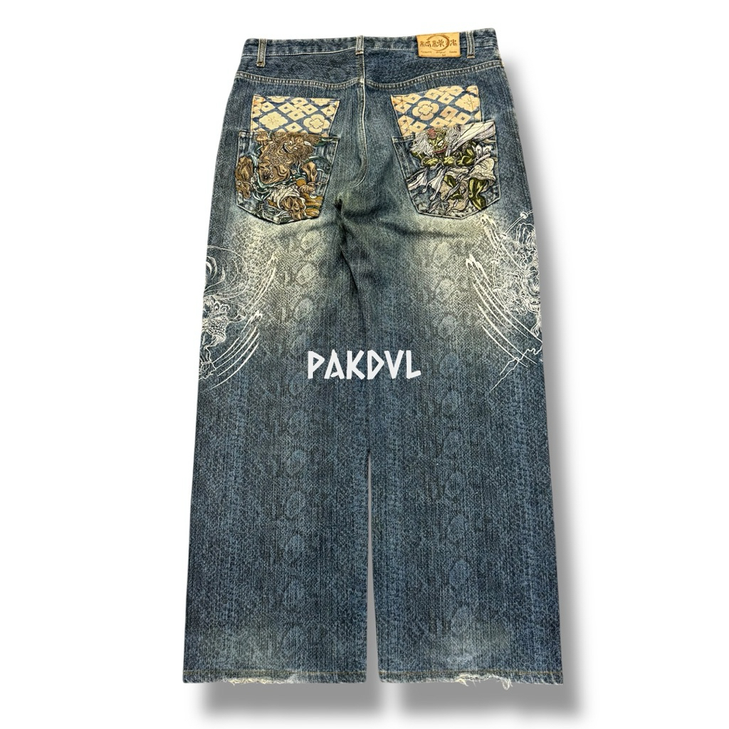 Karakuri Tamashii Japan Jeans Pants || Perhatikan Deskripsi