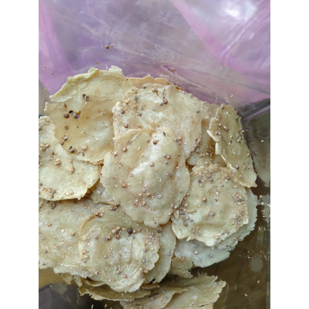 

Emping Bumbu ketumbar Mateng siap konsumsi