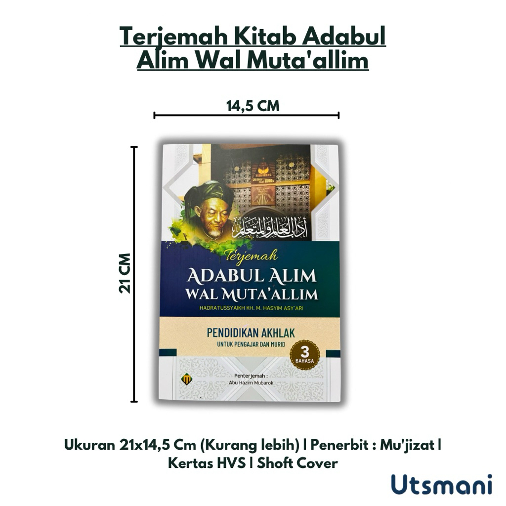 Terjemah Kitab Adabul Alim Wal Muta'allim | Dilengkapi Makna Pesantren | Adabul Alim Petuk | [M]