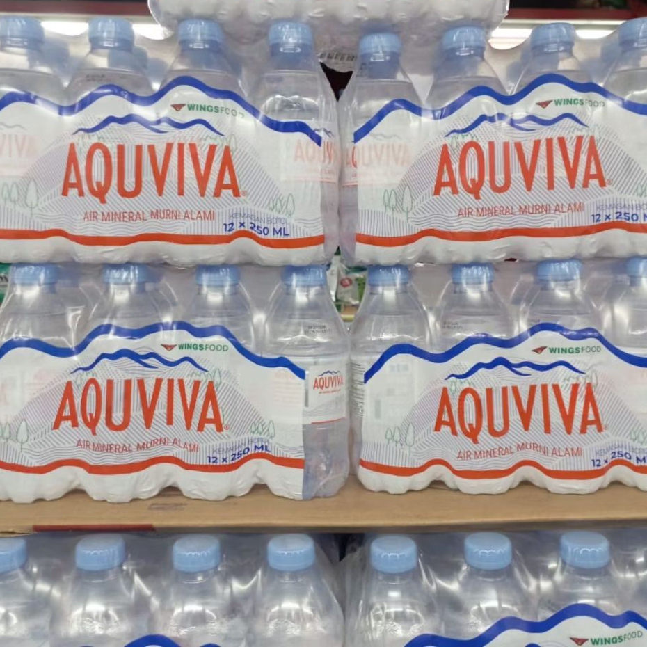 MINI  Air minum mineral Aquviva isi 12 X 250ml / Aquviva water