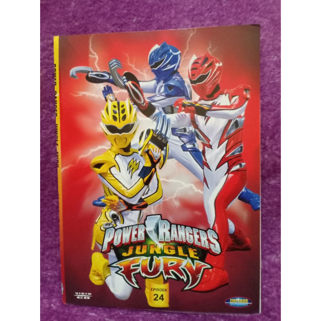 VCD ANAK POWER RANGERS JUNGLE FURY EPISODE 24