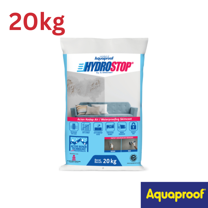 HYDROSTOP Semen Acian Kedap Air 20 KG Hidrostop Pelapis Anti Bocor