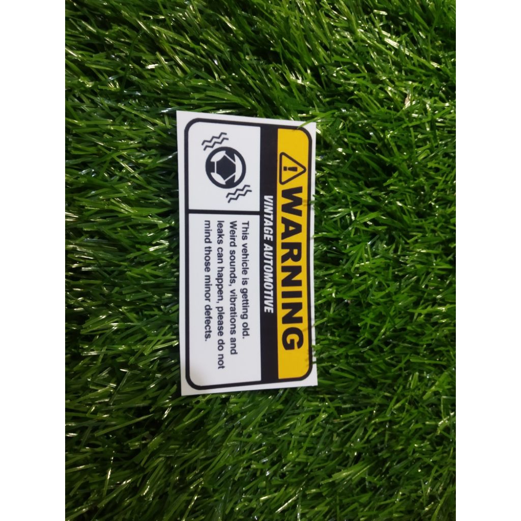 

stiker vinyl vintage automotive