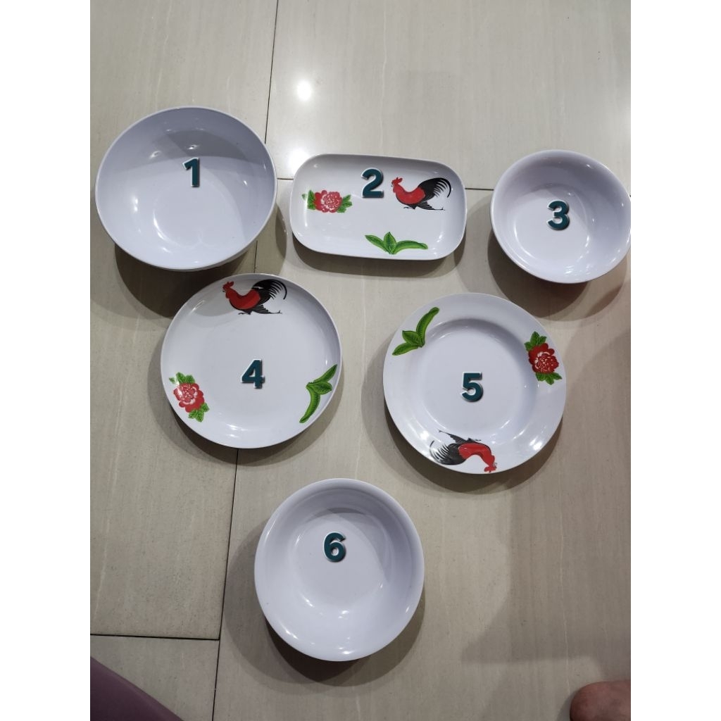 Piring Mangkok Ayam Melamin Piring Ayam Melamin Mangkok Ayam Melamin Piring Makan Melamin Mangkok Ba