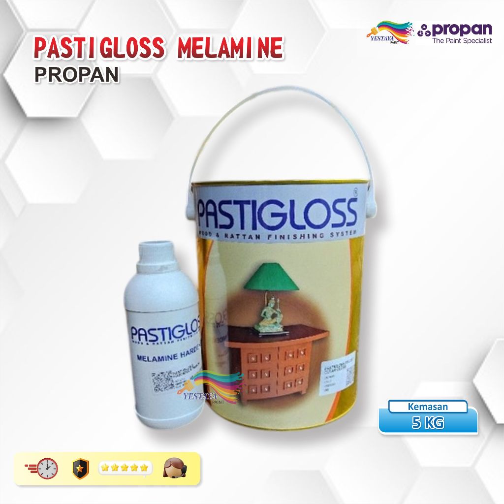 PROPAN PASTIGLOSS MELAMIN/ MELAMIN SANDING/ SANDING SEALER 5KG SET