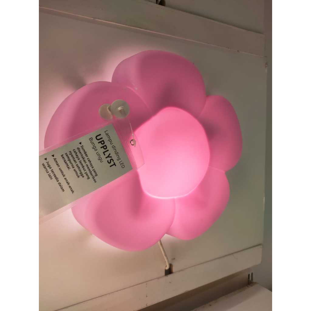 SIKUPPLYST Lampu dinding berbentuk bunga