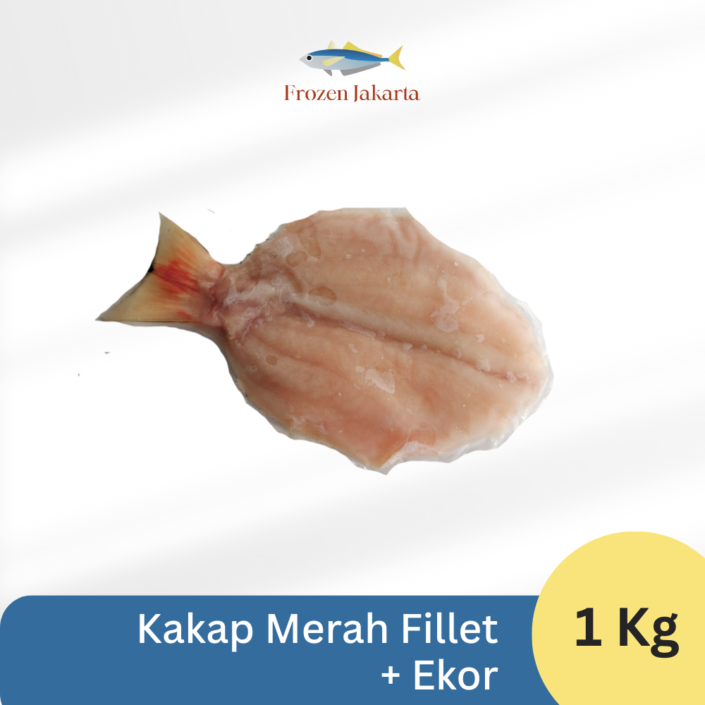 

IKAN KAKAP MERAH FILLET TAIL ON 1KG FROZEN JAKARTA FRESH PREMIUM