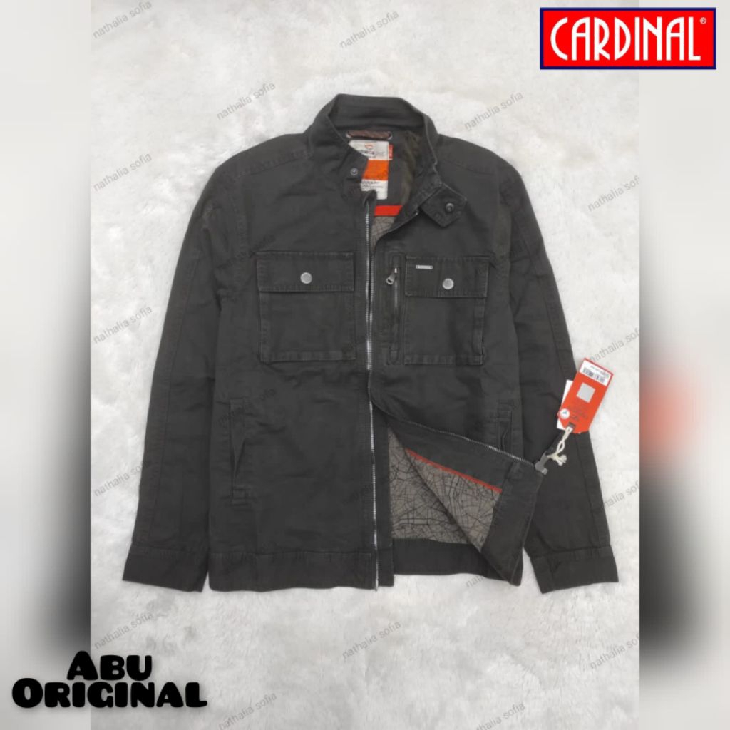 CARDINAL 100%ol ORIGINAL / JAKET KANVAS PRIA / JAKET CARDINAL / JAKET CARDINAL PRIA / JAKET CARDINAL
