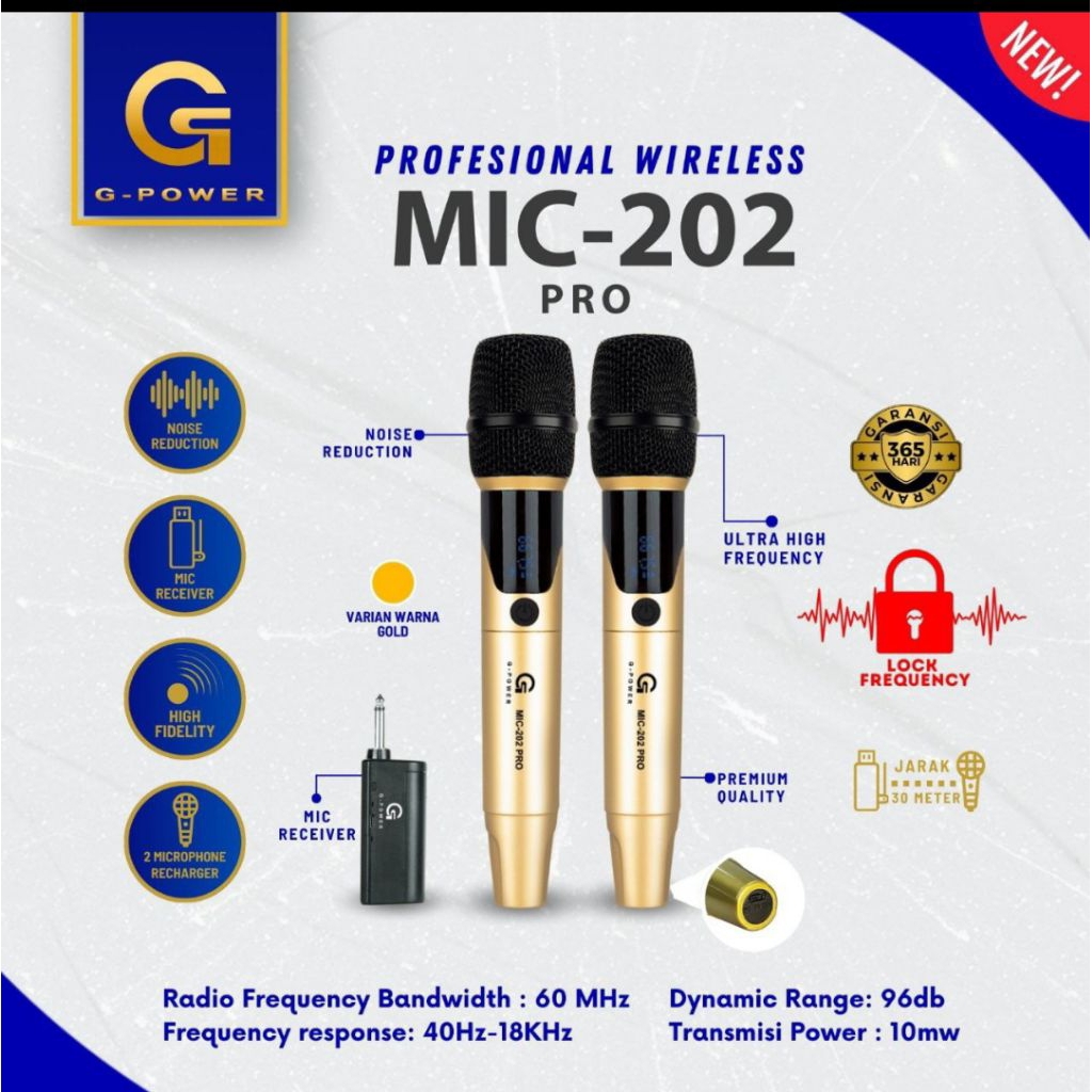 MIC G POWER WIRELESS