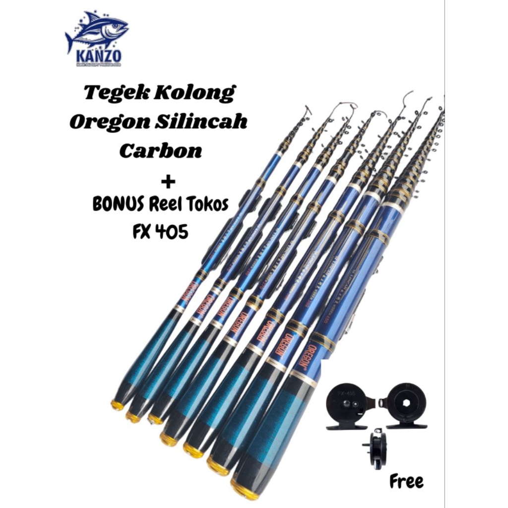 Joran Tegek Kolong Carbon Oregon Silincah