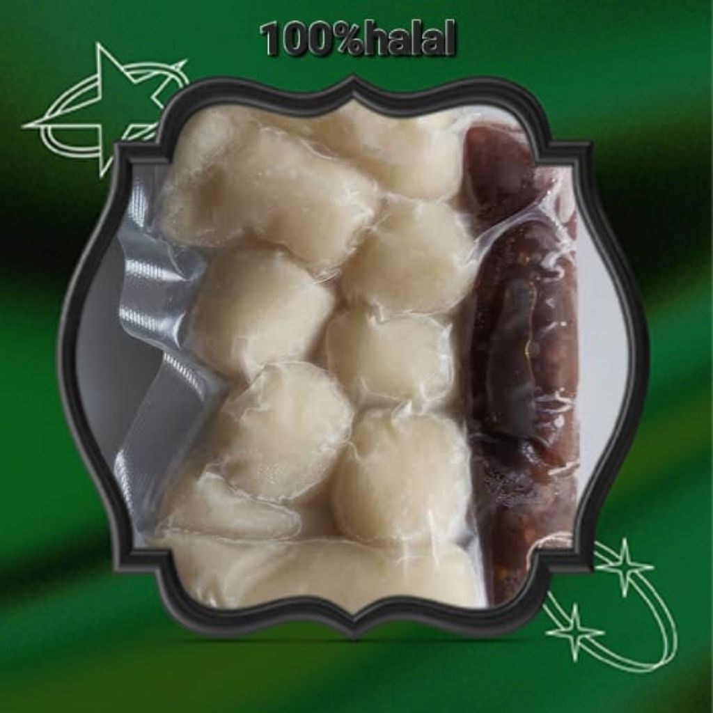 

pempek dos Palembang isi 25+cuko