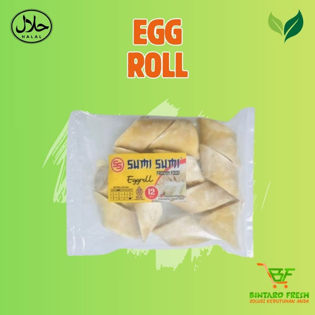 

Egg Roll Frozen/Egg roll Menu Praktis/Egg roll Cut