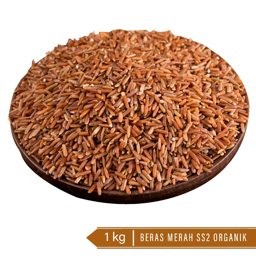 

Beras Merah SS2 Organik / Sosoh Organik / Organic Red Rice 1