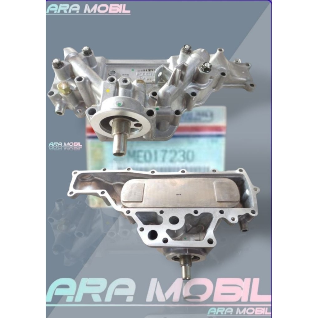 COVER OIL COOLER ASSY rumah tutup pendingin oli coler kuler culer komplit ASLI ORIGINAL MITSUBISHI P