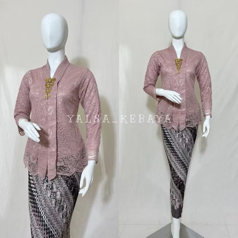 Kebaya Kartini pendek / Kebaya modern / kebaya wisuda