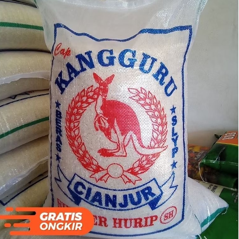

BERAS / BERAS JEMBAR CIANJUR / BERAS CIANJUR CAP KANGGURU - 25 KG