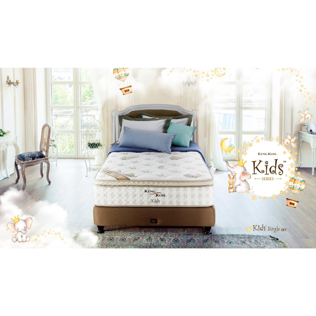 KASUR SPRINGBED ANAK - KASUR SINGLE ANAK  -  KIDS SINGLE - KINGKOIL