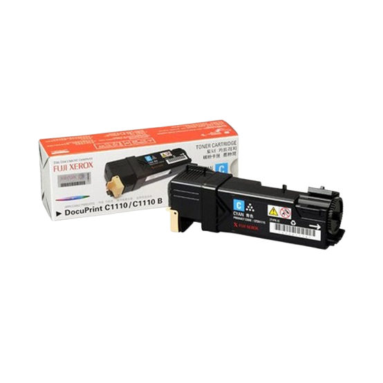Toner Fuji Xerox CT201115 Cyan Original – Kapasitas 2.000 Lembar – Untuk DocuPrint C1110 – Toner Pri